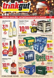 Trinkgut Getränkemärkte Prospekt der aktuellen Woche mit 22 Seiten, gültig von 01.12.2025 bis 06.12.2025, in Osnabrück und Umgebung Aktueller Trinkgut Getränkemärkte Prospekt in Osnabrück und Umgebung, "Aktuelle Angebote" mit 22 Seiten, 01.12.2025 - 06.12.2025