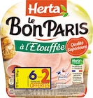 Le Bon Paris à l'étouffée - Herta en promo chez Lidl Perpignan à 2,17 €