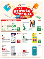 Promos Fournitures Scolaires dans le catalogue "LES TOPS DE LA RENTRÉE" de Auchan Supermarché Fournitures Scolaires en promo dans le catalogue Auchan Supermarché à la page 25