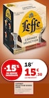 Coffret selection bières - LEFFE en promo chez Super U Aubervilliers à 15,30 €