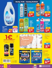 Waschmittel im Netto Marken-Discount Prospekt "Aktuelle Angebote" mit 65 Seiten (Hamburg)