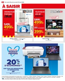Promo HP dans le catalogue Carrefour du moment à la page 58