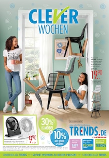 Möbel im Trends Prospekt "Clever Wochen" mit 12 Seiten (Hagen (Stadt der FernUniversität))