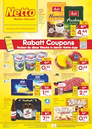 Netto Marken-Discount Prospekt für Essen: "Aktuelle Angebote", 52 Seiten, 21.10.2024 - 26.10.2024