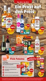 Aktueller Penny Prospekt mit Spirituosen, "Wer günstig will, muss Penny.", Seite 18