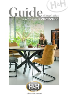 H&H Catalogue "Guide d'inspiration & art de vivre 2021/2022", 236 pages, Weyersheim,  01/10/2021 - 31/03/2022
