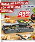 Raclette von SEVERIN im aktuellen Segmüller Prospekt für 49,99 €