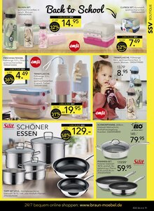 Pfanne im aktuellen BRAUN Möbel-Center Prospekt (Reutlingen) Pfanne im BRAUN Möbel-Center Prospekt "JUBILÄUMS SSV" mit 20 Seiten (Reutlingen)