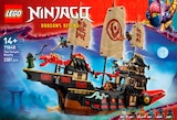 Le temple Bounty LEGO® NINJAGO® - LEGO - Carrefour à Asnières-sur-Seine Le temple Bounty LEGO® NINJAGO® - LEGO en promo chez Carrefour Asnières-sur-Seine à 149,90 €