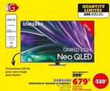 Téléviseur 55" NeoQLED 4K Samsung - Samsung - Super U à Cholet Téléviseur 55" NeoQLED 4K Samsung - Samsung en promo chez Super U Cholet à 679,00 €