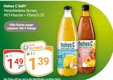 Aktuelle Hohes C Angebote bei GLOBUS in Salzgitter Aktuelles Frische Orange Angebot bei GLOBUS in Salzgitter ab 1,39 €