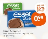 Schnitten von Eszet im aktuellen tegut Prospekt für 0,99 €