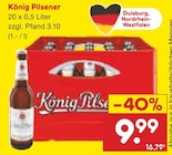 König Pilsener im Angebot bei Netto Marken-Discount in Coesfeld König Pilsener Angebote bei Netto Marken-Discount Coesfeld für 9,99 €