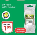 Papier-Muffin-Förmchen Angebote von OHO bei GLOBUS Neubrandenburg für 1,99 €