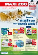 Catalogue Maxi Zoo à Saint-Gratien, avec 12 pages Prospectus Maxi Zoo à Saint-Gratien, "Heureux ensemble pour cette nouvelle année !", 12 pages, 13/01/2021 - 23/01/2021