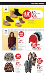 Promos Chaussures Femme dans le catalogue "Halloween À PRIX BAS" de Super U Chaussures Femme en promo dans le catalogue Super U à la page 37