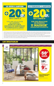 Prospectus Super U à Ingwiller, "Le Blanc À PRIX BAS", 32 pages de promos valables du 27/12/2024 au 05/01/2025