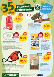 Ähnliches Angebot bei Fressnapf in Prospekt "Pfoten hoch, Preise runter!" gefunden auf Seite 15