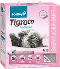 Tigrooo Ultra-Klumpstreu Babypuder-Duft Angebote von ZooRoyal bei REWE Elmshorn für 5,69 €