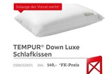 Aktuelle Kissen Angebote bei XXXLutz Möbelhäuser in Hildesheim Aktuelles Down Luxe Schlafkissen Angebot bei XXXLutz Möbelhäuser in Hildesheim ab 149,00 €