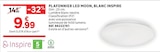 Plafonnier LED Moon, blanc - Inspire en promo chez LEROY MERLIN Plafonnier LED Moon, blanc - Inspire dans le catalogue LEROY MERLIN