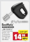 Handmixer HM-132287.2 Angebote von BestMatic bei Marktkauf Heilbronn für 14,99 €