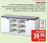 Schuhschrank Angebote bei Marktkauf Hof für 39,99 €