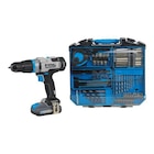 Promo Perceuse à percussion sans fil 18 V 50 nm + 74 accessoires à 44,90 € dans le catalogue Castorama à Paris
