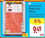 Rinderhackfleisch von Meine Metzgerei im aktuellen ALDI Nord Prospekt