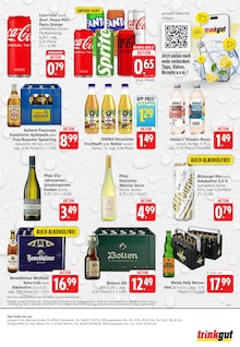 Cola im aktuellen Trinkgut Prospekt (Weinheim) Cola im Trinkgut Prospekt "Aktuelle Angebote" mit 6 Seiten (Weinheim)
