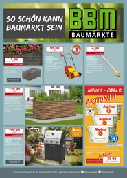 BBM Baumarkt Prospekt für Essen: "So schön kann Baumarkt sein!", 16 Seiten, 25.03.2024 - 30.03.2024