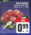 Gulasch gemischt von  im aktuellen EDEKA Prospekt für 0,99 €