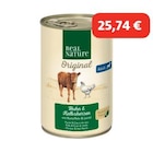 REAL NATURE Adult Cœurs de Veau & Poulet 6x400 g à 25,74 € dans le catalogue Maxi Zoo