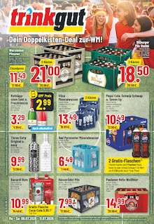 Trinkgut Prospekt der KW 27 "Aktuelle Angebote" Aktueller Trinkgut Prospekt "Aktuelle Angebote" Seite 1 von 10 Seiten