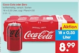 Zero im Angebot bei Netto Marken-Discount in Mindelheim Zero Angebote von Coca-Cola bei Netto Marken-Discount Mindelheim für 8,99 €