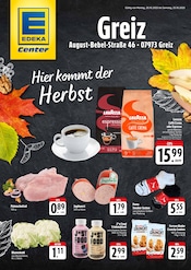 Sneaker im E center Prospekt in Plauen Aktueller E center Prospekt mit Sneaker, "Hier kommt der Herbst!", Seite 1