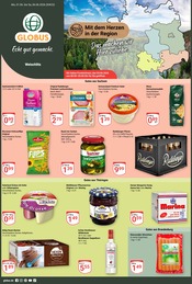 GLOBUS Supermarkt Prospekt der aktuellen Woche mit 27 Seiten, gültig von 01.06.2026 bis 06.06.2026, in Schleiz und Umgebung Aktueller GLOBUS Supermarkt Prospekt in Schleiz und Umgebung, "Aktuelle Angebote" mit 27 Seiten, 01.06.2026 - 06.06.2026