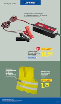 Promotion Batterie Électronique dans le prospectus Lidl, valable du 15/01/2026 au 21/01/2026 Promo Batterie Électronique dans le catalogue Lidl du moment à la page 53