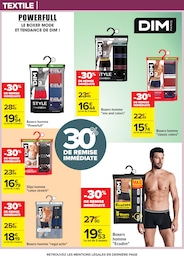 Prix et réduction Slip Homme dans le prospectus Carrefour en cours Offre Slip Homme dans le catalogue Carrefour du moment à la page 93