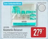 Kosmetik-Reiseset im Angebot bei ALDI Nord in Salzgitter Kosmetik-Reiseset Angebote von LACURA bei ALDI Nord Salzgitter für 2,79 €