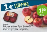 Bio-Äpfel Angebote von tegut...Bio zum kleinen Preis bei tegut Suhl für 1,00 €