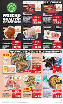 Hackfleisch im Kaufland Prospekt "Aktuelle Angebote" mit 59 Seiten (Offenbach (Main))