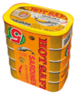 Sardine à l’huile végétale pimentée en promo chez Norma Strasbourg à 3,80 €