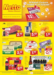 Coca Cola im Netto Marken-Discount Prospekt "Aktuelle Angebote" mit 51 Seiten (Bielefeld)