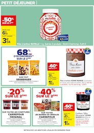 Offre Nutella dans le catalogue Carrefour du moment à la page 11