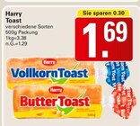 VollkornToast im Angebot bei WEZ in Bad Oeynhausen VollkornToast Angebote von Harry bei WEZ Bad Oeynhausen für 1,69 €