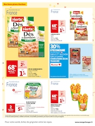 Offre Jambon dans le catalogue Auchan Supermarché du moment à la page 18