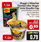 5 Minuten Terrine oder Magic Asia Noodle Cup Angebote von Maggi bei Marktkauf Coburg für 0,79 €