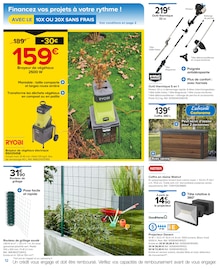 Promo Coffre De Jardin dans le catalogue Castorama du moment à la page 12