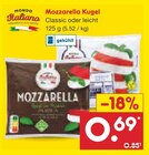 Aktuelles Mozzarella Kugel Angebot bei Netto Marken-Discount in Wuppertal ab 0,69 €